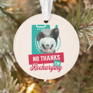 Ornamento Sem Obrigados, estou recarregando a bateria do bot