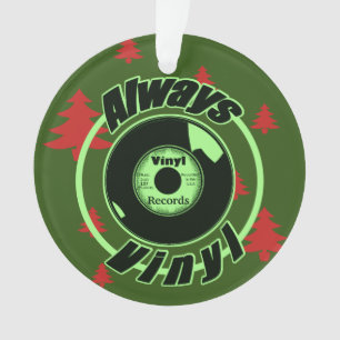 Ornamento Sempre vinil - Natal 2