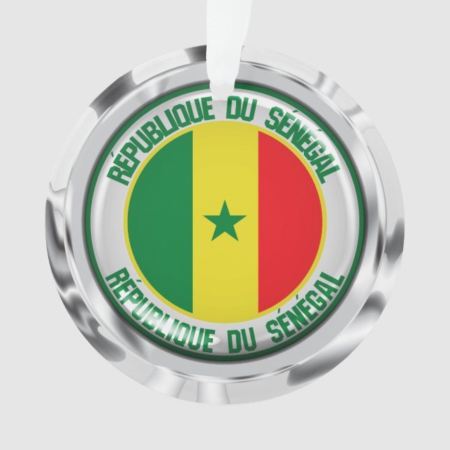 Ornamento Senegal Round Emblem (Frente)
