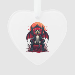 Ornamento Senhor Gato Vampiro