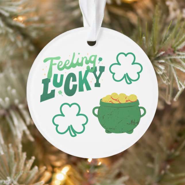 Ornamento Sentir sorte em um (Árvore)