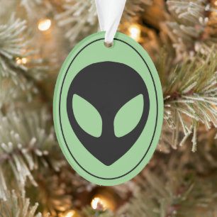 Ornamento Serem Extraterrestres do Sci Fi, Alienígena Espaci