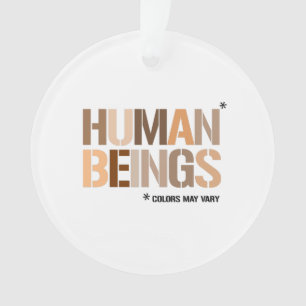 Ornamento SERES HUMANOS: As cores podem variar