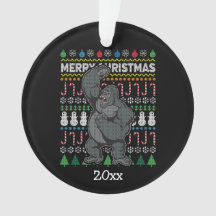 Série Gorilla Ugly Christmas Sweater