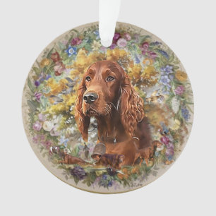 Ornamento Setter Irlandês - Cão de Caça Ultimate