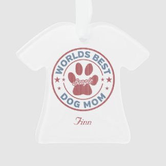 Ornamento Seu nome Cachorro Mãe Beagle Feia