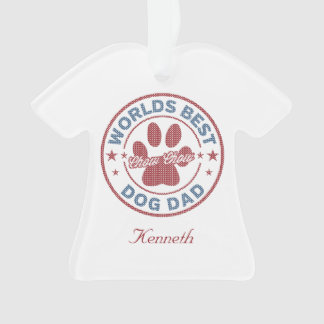 Ornamento Seu nome é Pai de cão Chow Chow Ugly Sweater