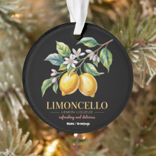 Ornamento Sicília Itália Orgulhosamente Siciliano Limões Ita