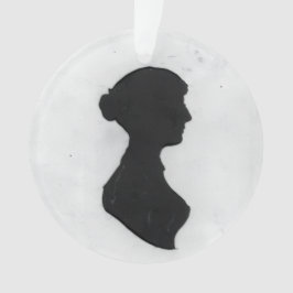 Ornamento Silhueta de Jane Austen