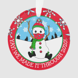 Ornamento Sim, conseguimos passar pelo Natal de 2020.