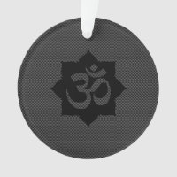 Símbolo OM Espiritualidade de Lotus no Estilo de F
