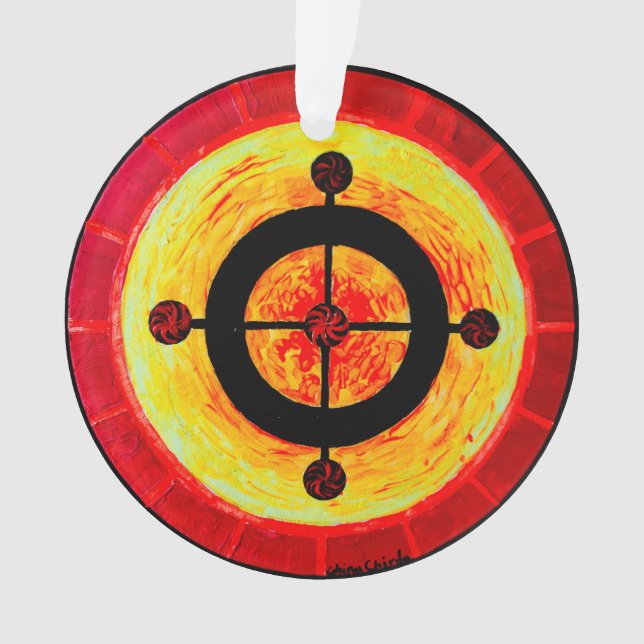 Ornamento Símbolo solar Celta (Frente)