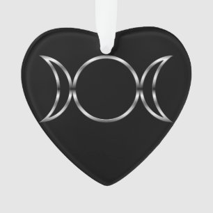 Ornamento Símbolo triplo pagão da deusa de Falln