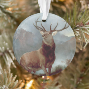 Ornamento Sir Edwin Landseer Monarca do Glen, 1851