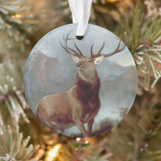 Ornamento Sir Edwin Landseer | Monarca do Glen, 1851 (Árvore)