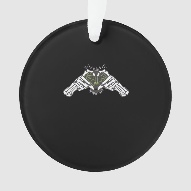 Ornamento Skeleton Spider Heart (Frente)