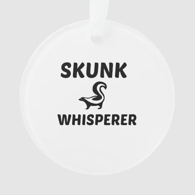 ORNAMENTO SKUNK WHISPERER (Frente)