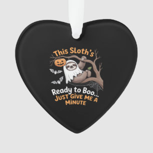 Ornamento Sloth Halloween Sloths Cute Bat Vampire Essential