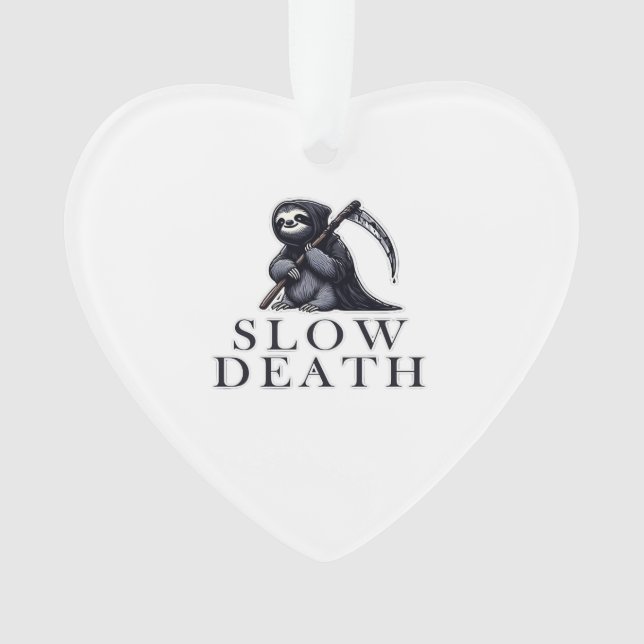 Ornamento Slow Death Essential T-Shirt (Frente)