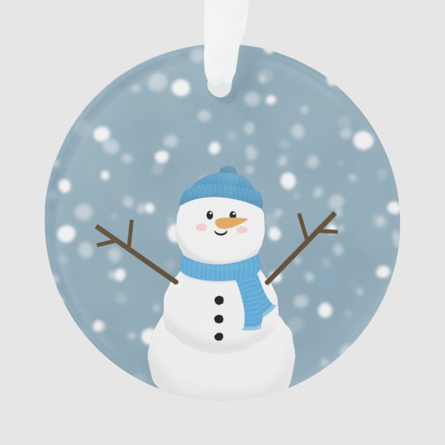 Ornamento Snowman (Frente)