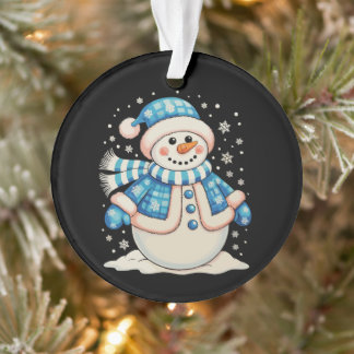 Ornamento Snowman Christmas Xmas Winter Holiday Season