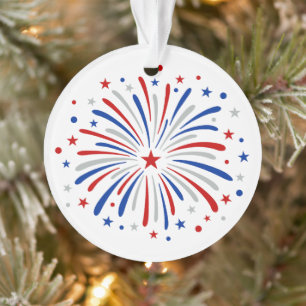Ornamento Só Aqui Para Os Fogos De Artifício Engraçados Para