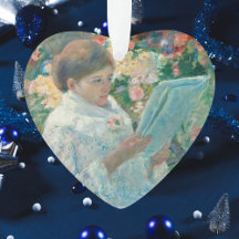 Sobre a sacada - Mary Cassatt - Fine Art Repro