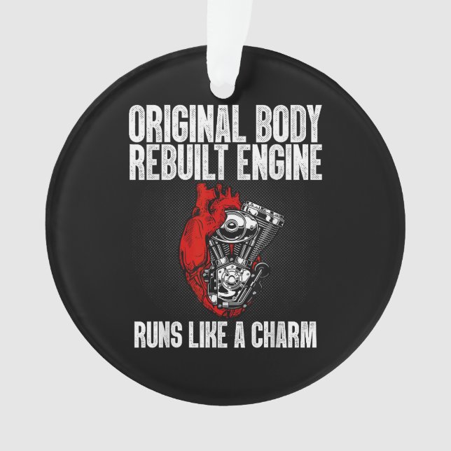 Ornamento Sobrevivente de Recuperação de Cirurgia Funcional  (Frente)