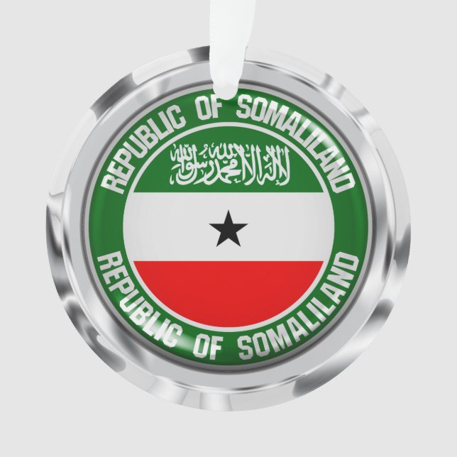 Ornamento Somaliland Round Emblem (Frente)