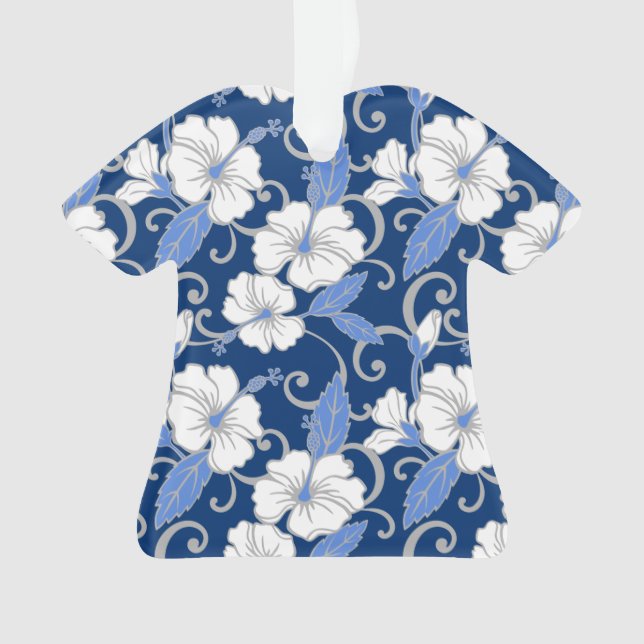 ORNAMENTO SONHO POLINÉSIO (AZUL) (Frente)