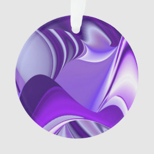Ornamento Sonhos de Arco-Íris de Flor Roxo