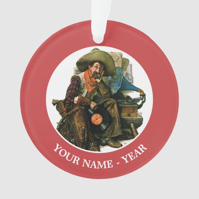 Ornamento Sonhos do Longo Ago (Frente)