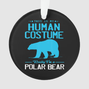 Ornamento Sou Um Urso Polar Este É O Meu Amante de os animai