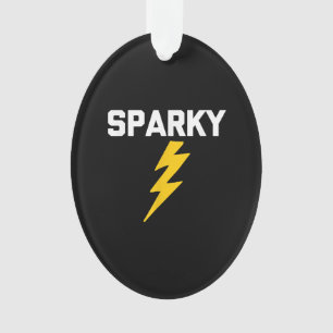 Ornamento Sparky Engraçado Dizendo Sarcástico Novelista El