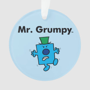 Ornamento Sr. Men   O Sr. Grumpy é um Grump