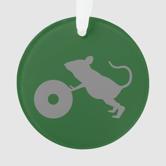 Ornamento Sr. Tinir da milha verde (Frente)