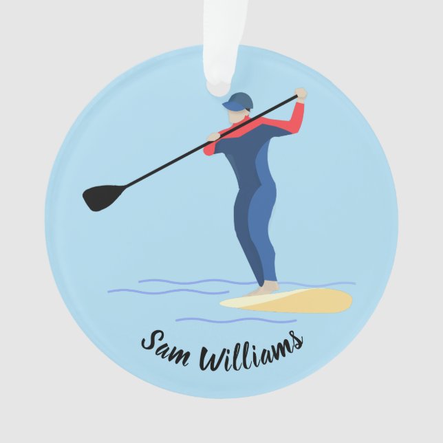 Ornamento Stand-up Paddleboard (Frente)