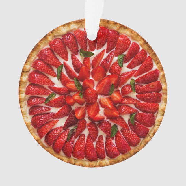 Ornamento Strawberry Tart (Frente)