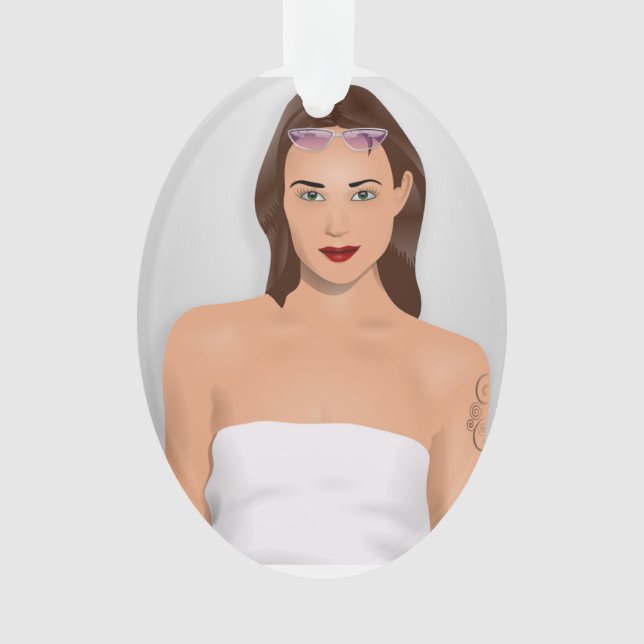 ORNAMENTO SUMMMER GIRL (Frente)