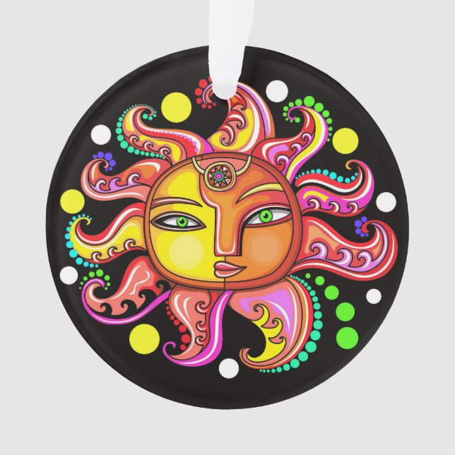 Ornamento Sun Moon Stars Ornament (Frente)