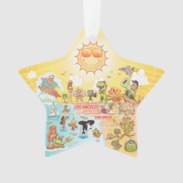 Ornamento Sunny California (Frente)
