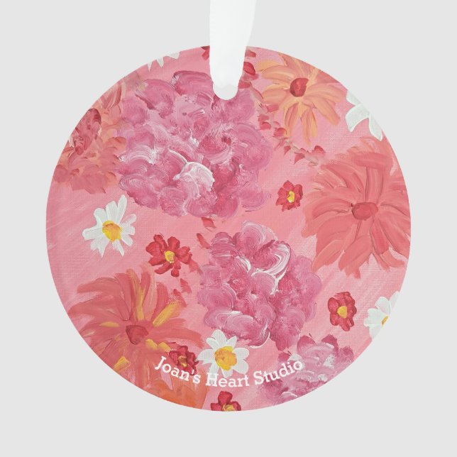 Ornamento Sunset Rose Ornament (Frente)