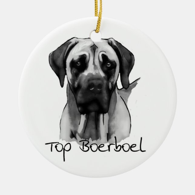 Ornamento superior de Boerboel (Frente)