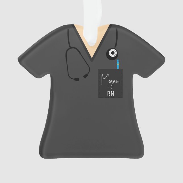 Ornamento Superior do Escrutínio - Cinza superior  (Frente)