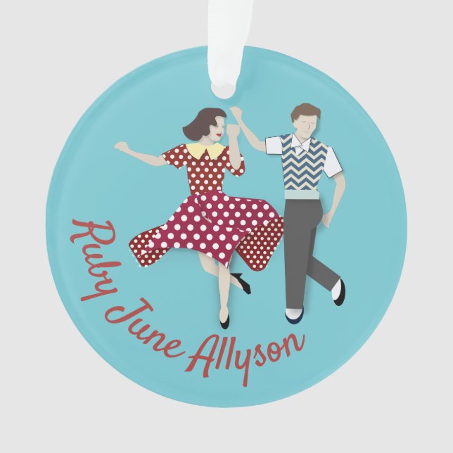 Ornamento Swing Dance (Frente)