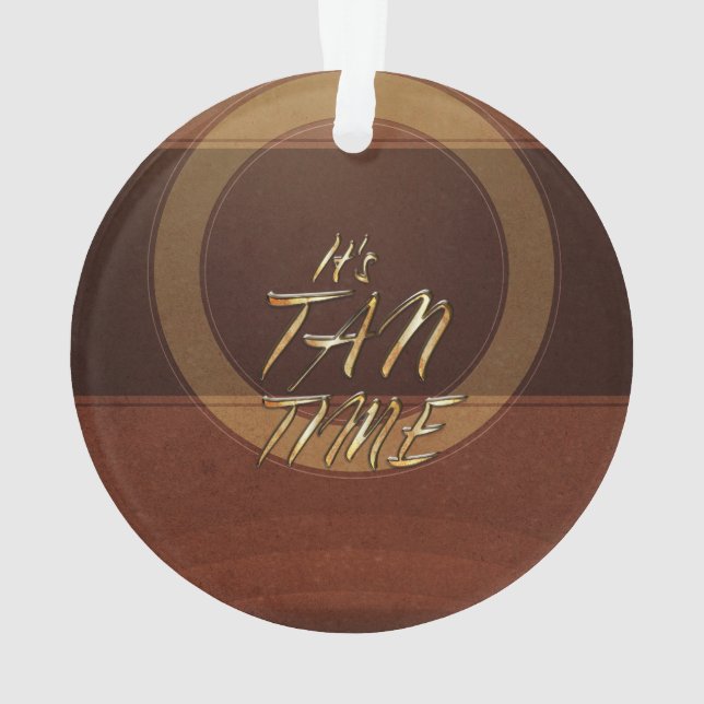 Ornamento T é tempo de Tan (Verso)