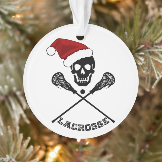 Ornamento Tacos de Lacrosse de Natal (Árvore)