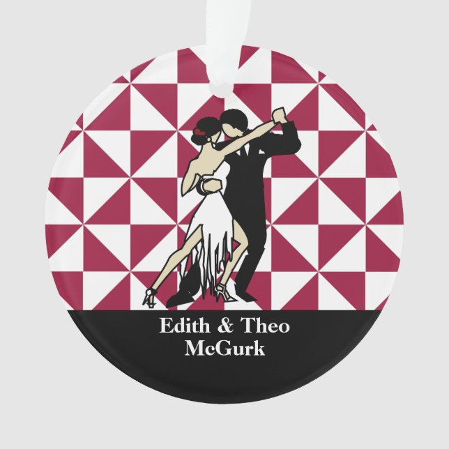 Ornamento Tango Dancers (Frente)