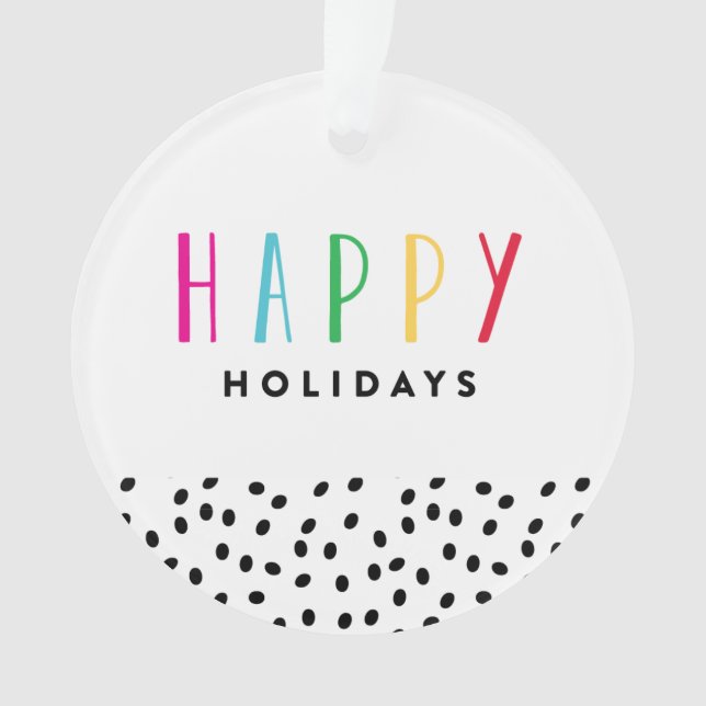 Ornamento Tão Feliz (Frente)