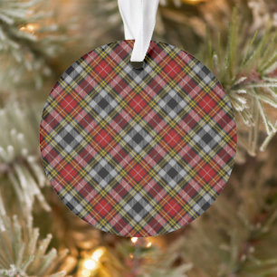 Ornamento Tartan de Família Buchanan Old Dress Plaid